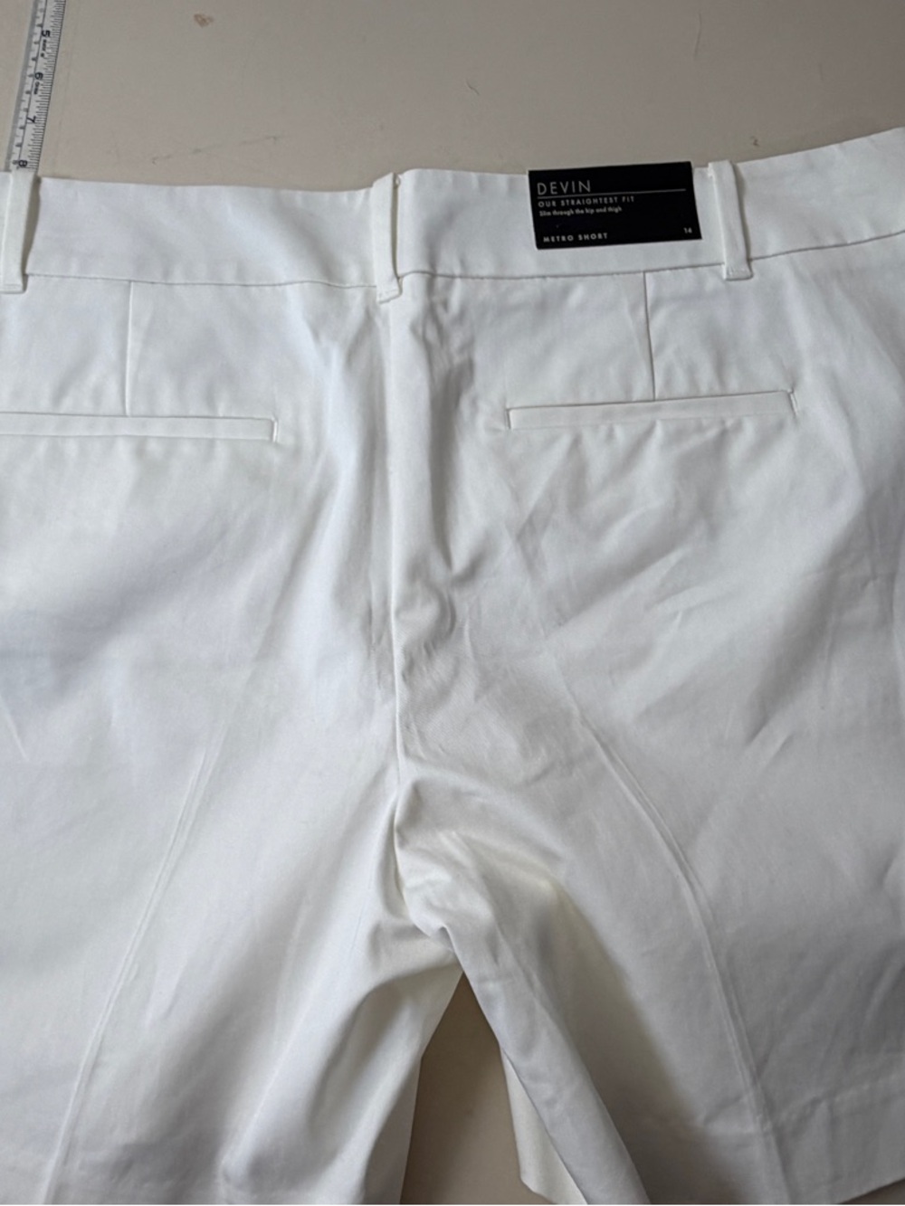 Ann Taylor White Devin Metro Short - Picture 4 of 10